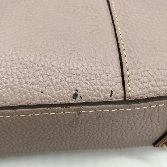 Dooney & Bourke Gray Pebbled Grain Lexington Shopper Tote - Picture 11 of 12